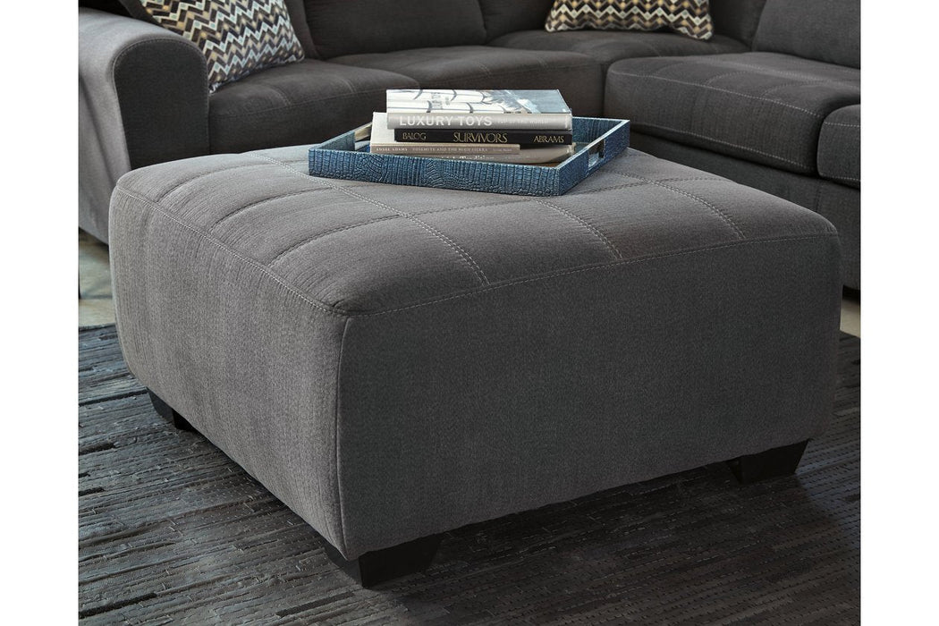 Ambee Slate Oversized Accent Ottoman - 2862008 - Gate Furniture