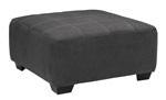 Ambee Slate Oversized Accent Ottoman - 2862008 - Gate Furniture