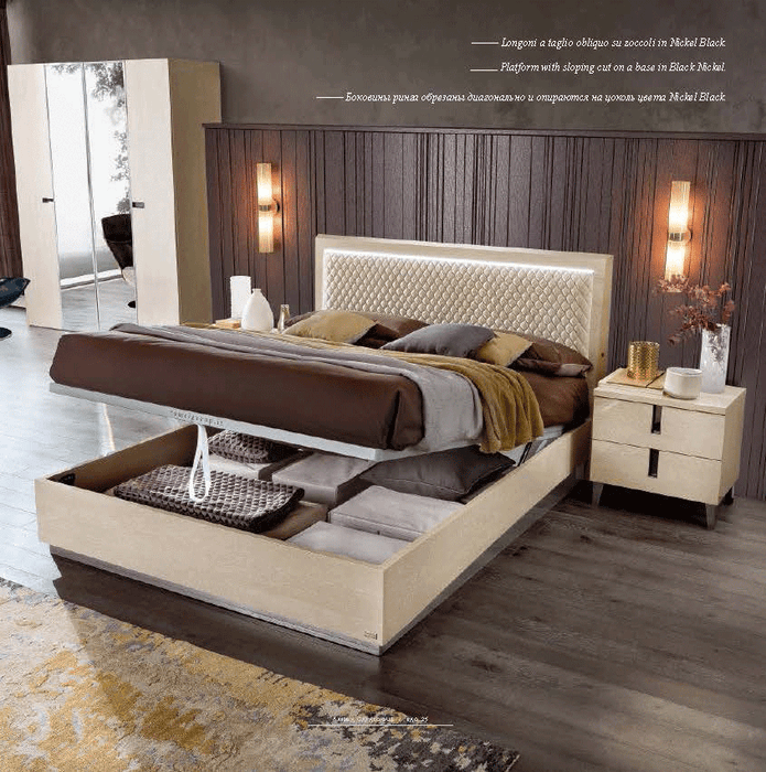 Ambra Bed Queen - In Stock Furniture