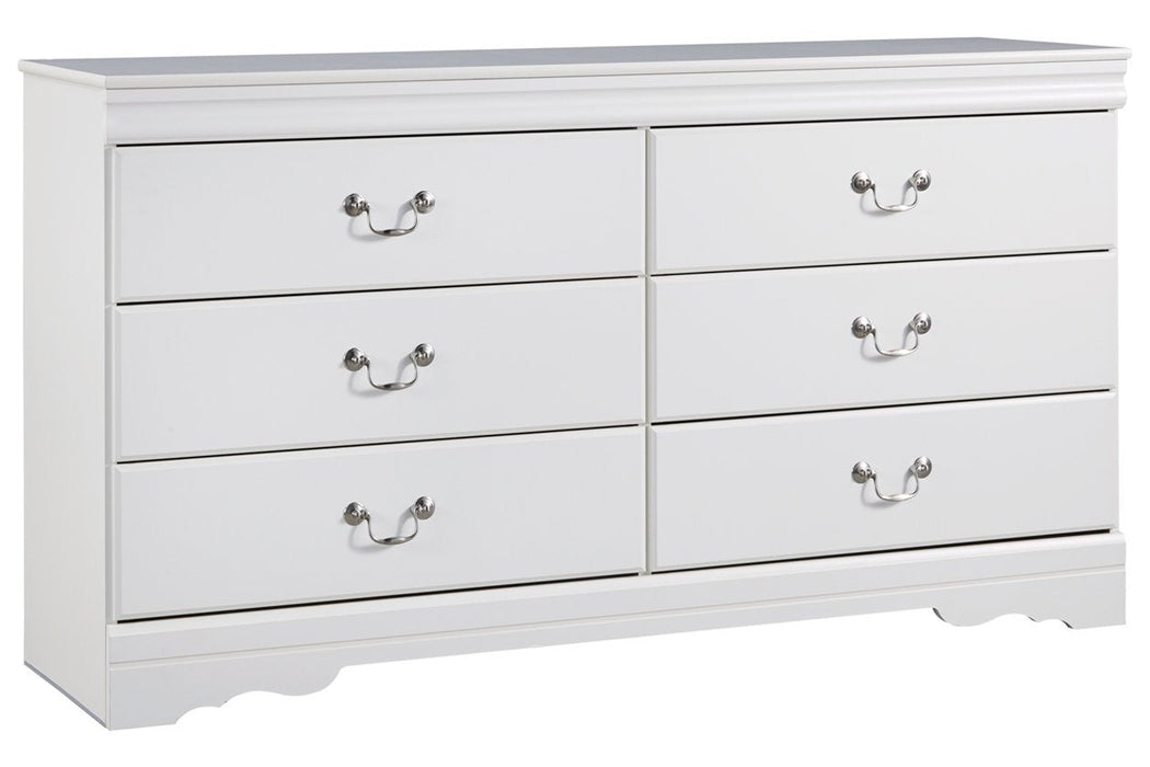 Anarasia White Dresser - B129-31 - Gate Furniture