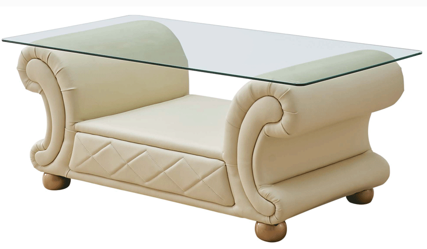 Apolo Ivory Coffee Table - i26811 - In Stock Furniture