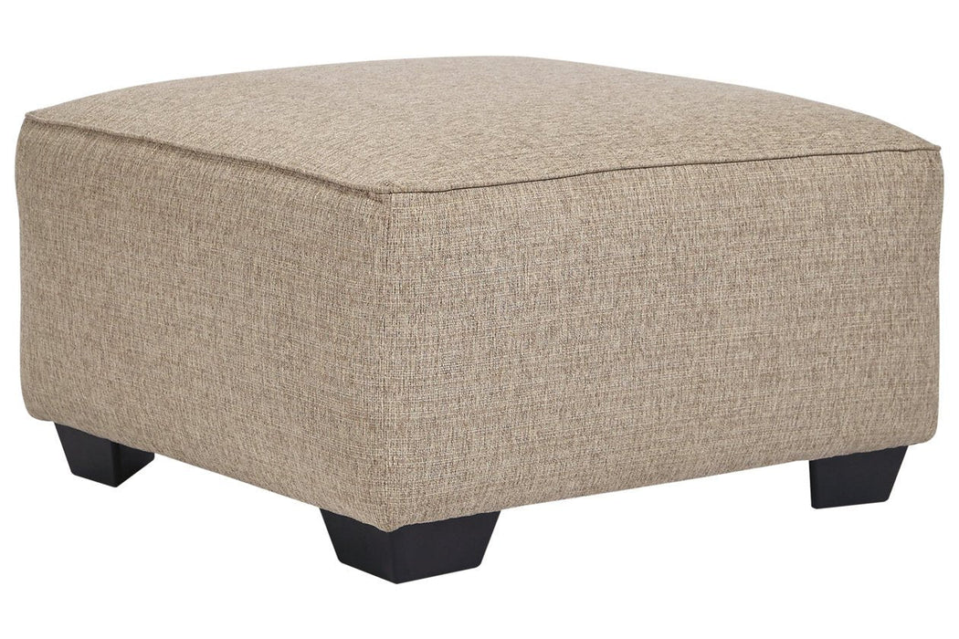 Baceno Hemp Oversized Ottoman - 8120208 - Gate Furniture