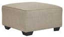 Baceno Hemp Oversized Ottoman - 8120208 - Gate Furniture