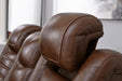 Backtrack Chocolate Power Recliner - U2800413 - Gate Furniture