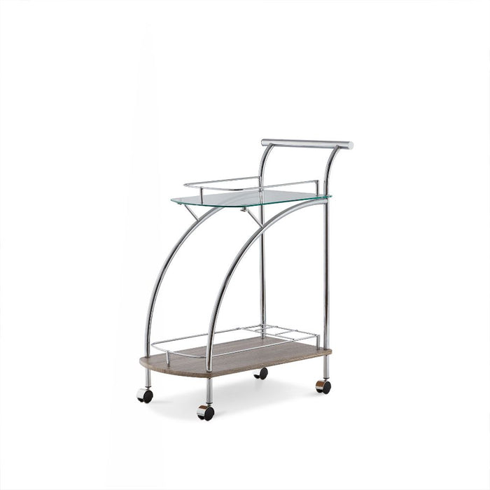 Badin Serving Cart - 98272 - In Stock Furniture