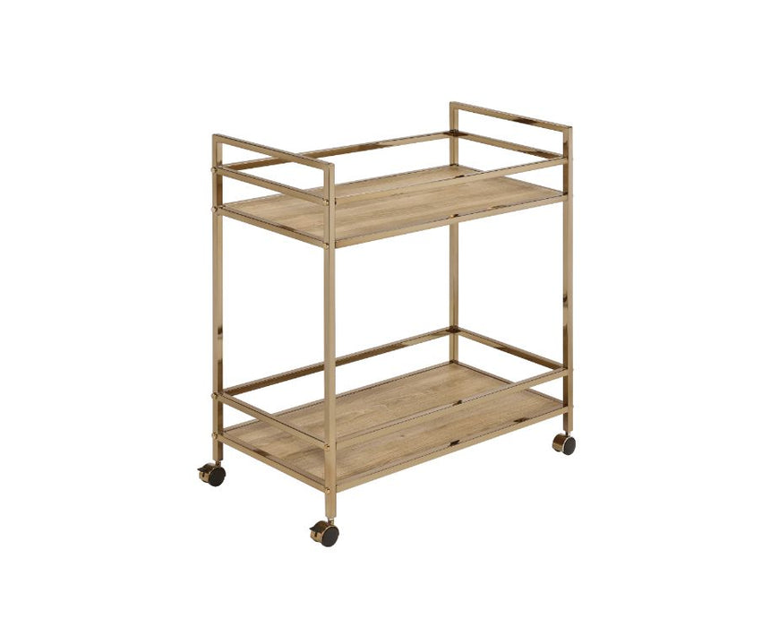 Barb Serving Cart - 98218 - In Stock Furniture