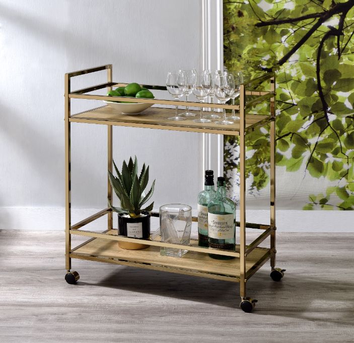 Barb Serving Cart - 98218 - In Stock Furniture