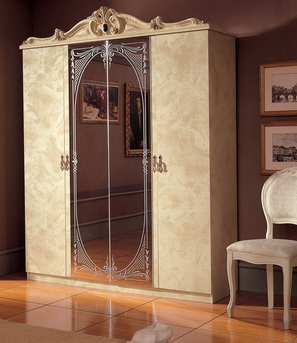 Barocco Ivory Bedroom Set - Gate Furniture