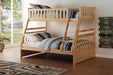 Bartly Pine Twin/Full Bunk Bed | B2043 - Gate Furniture