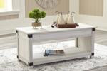 Bayflynn Whitewash Lift-Top Coffee Table - T172-9 - Gate Furniture