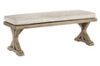 Beachcroft Beige Bench with Cushion - P791-600 - Gate Furniture