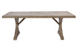 Beachcroft Beige Dining Table with Umbrella Option - P791-625 - Gate Furniture