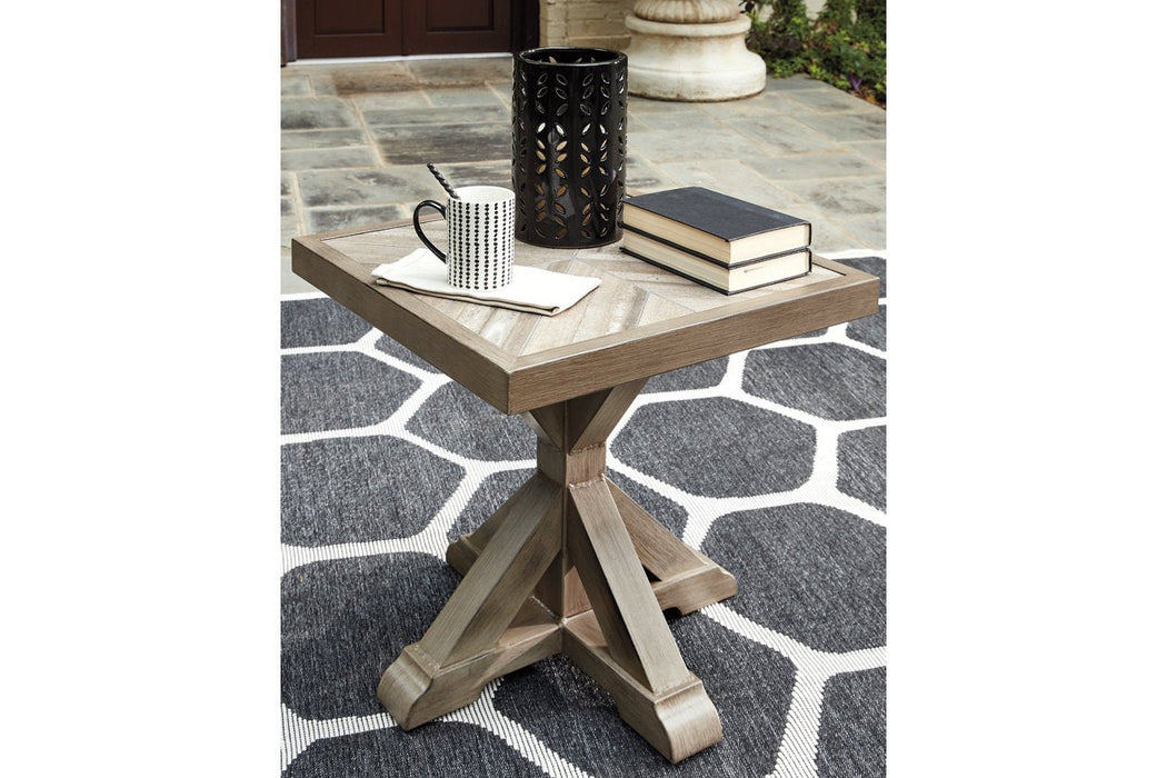 Beachcroft Beige End Table - P791-702 - Gate Furniture