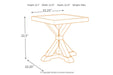 Beachcroft Beige End Table - P791-702 - Gate Furniture