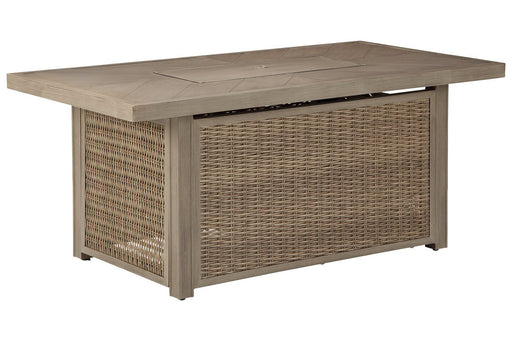 Beachcroft Beige Fire Pit Table - P791-773 - Gate Furniture