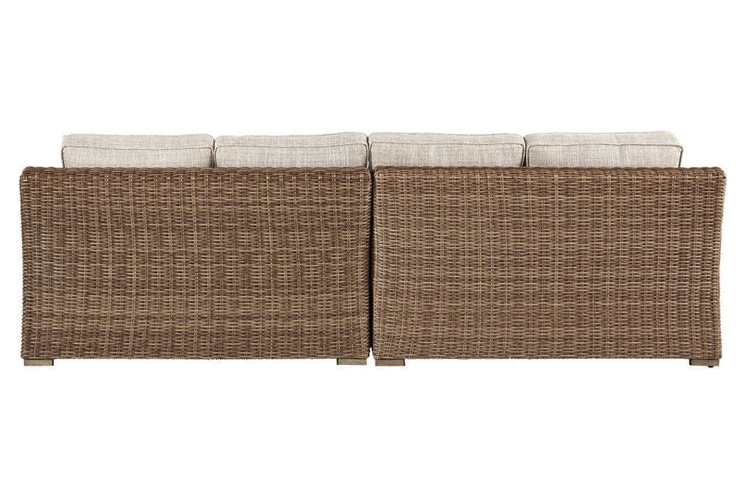 Beachcroft Beige Left-Arm Facing Loveseat/Right-Arm Facing Loveseat - P791-854 - Gate Furniture