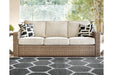 Beachcroft Beige Sofa with Cushion - P791-838 - Gate Furniture