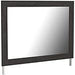 Belachime Black Bedroom Mirror - B2589-36 - Gate Furniture