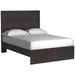 Belachime Black Full Panel Bed - Gate Furniture