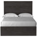 Belachime Black Full Panel Bed - Gate Furniture