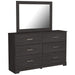 Belachime Black Panel Bedroom Set - Gate Furniture