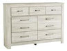 Bellaby Whitewash Dresser - B331-31 - Gate Furniture