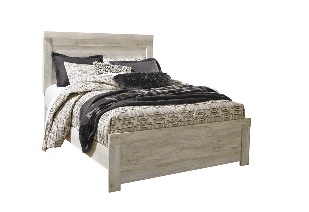 Bellaby Whitewash Queen Panel Bed - Gate Furniture