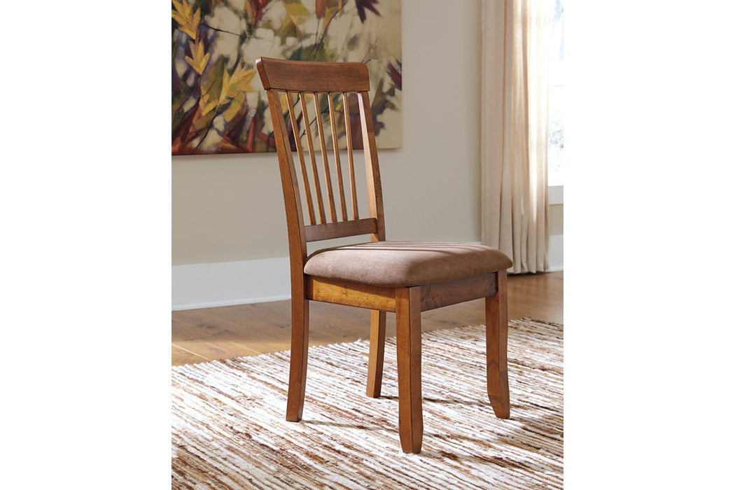 Berringer Rustic Brown Dining Chair (Set of 2) - D199-01 - Gate Furniture