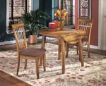 Berringer Rustic Brown Dining Drop Leaf Table - D199-15 - Gate Furniture