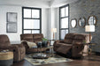 Bolzano Coffee Reclining Living Room Set - Gate Furniture