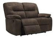 Bolzano Coffee Reclining Loveseat - 9380286 - Gate Furniture