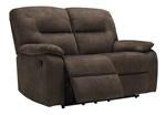 Bolzano Coffee Reclining Loveseat - 9380286 - Gate Furniture