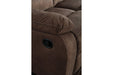 Bolzano Coffee Reclining Loveseat - 9380286 - Gate Furniture