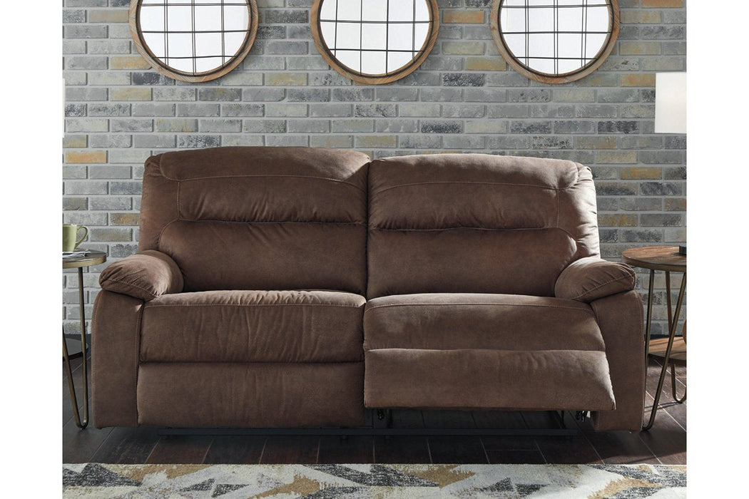 Bolzano Coffee Reclining Sofa - 9380281 - Gate Furniture