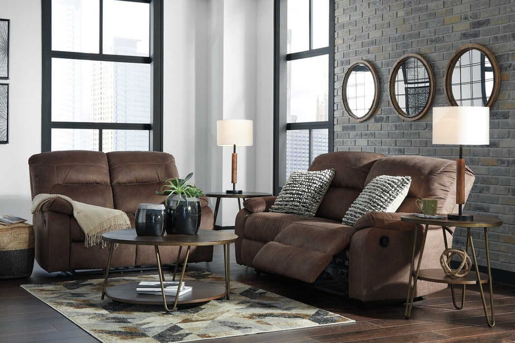 Bolzano Coffee Reclining Sofa - 9380281 - Gate Furniture