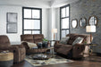 Bolzano Coffee Reclining Sofa - 9380281 - Gate Furniture