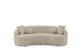 Bonita Ivory Boucle Sofa & Loveseat - Gate Furniture