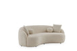 Bonita Ivory Boucle Sofa & Loveseat - Gate Furniture