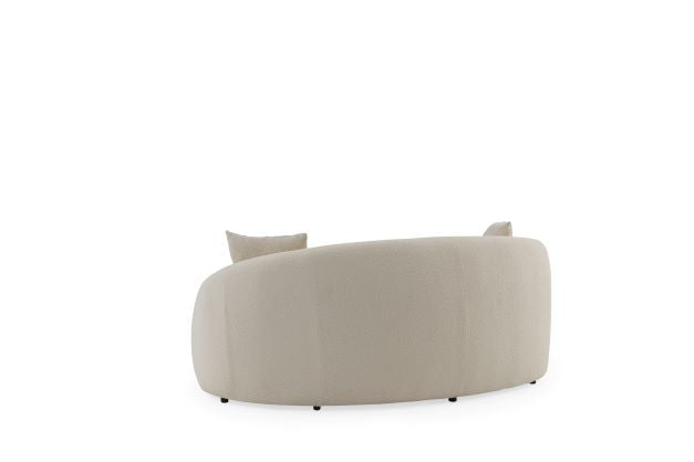 Bonita Ivory Boucle Sofa & Loveseat - Gate Furniture