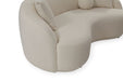 Bonita Ivory Boucle Sofa & Loveseat - Gate Furniture