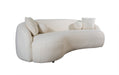 Bonita Ivory Boucle Sofa & Loveseat - BONITAIVORY-SL - Gate Furniture