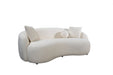 Bonita Ivory Boucle Sofa & Loveseat - BONITAIVORY-SL - Gate Furniture