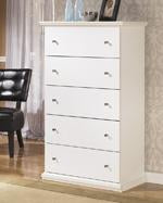 Bostwick Shoals White Chest of Drawers - B139-46 - Gate Furniture