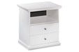 Bostwick Shoals White Nightstand - B139-91 - Gate Furniture