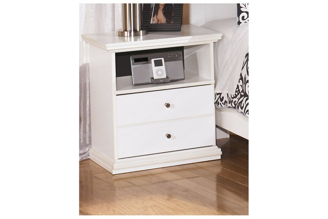 Bostwick Shoals White Nightstand - B139-91 - Gate Furniture