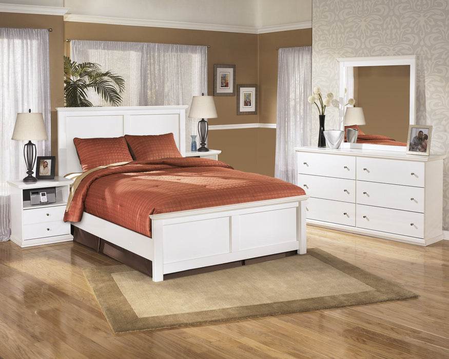 Bostwick Shoals White Panel Bedroom Set - Gate Furniture