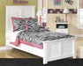 Bostwick Shoals White Twin Panel Bed - Gate Furniture