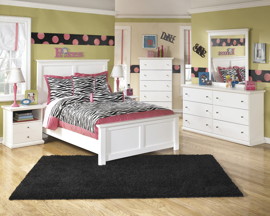 Bostwick Shoals White Youth Panel Bedroom Set - Gate Furniture