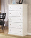 Bostwick Shoals White Youth Panel Bedroom Set - Gate Furniture