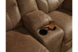 Boxberg Bark Reclining Loveseat with Console - 3380294 - Gate Furniture